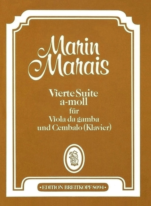 Marais, Marin: Suite No. 4 in A minor