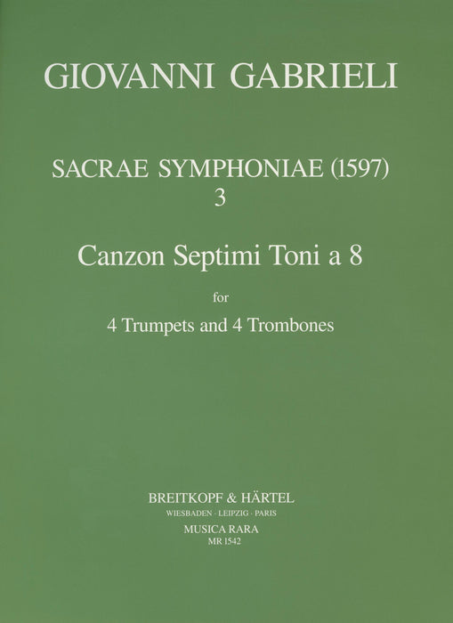 Gabrieli, Giovanni: Sacrae Symphoniae (1597)