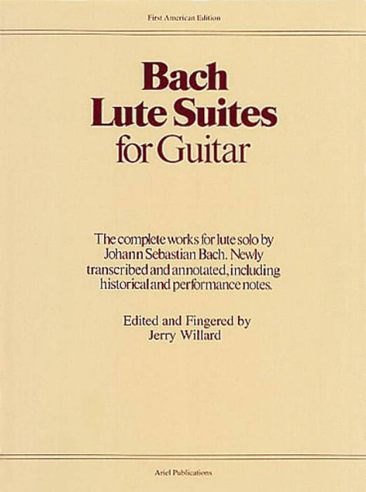 Willard (ed.): Bach Lute Suites for Guitar