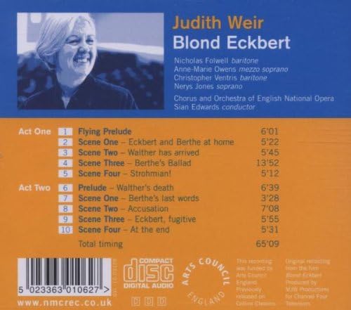 Judith Weir • Blond Eckbert (CD)