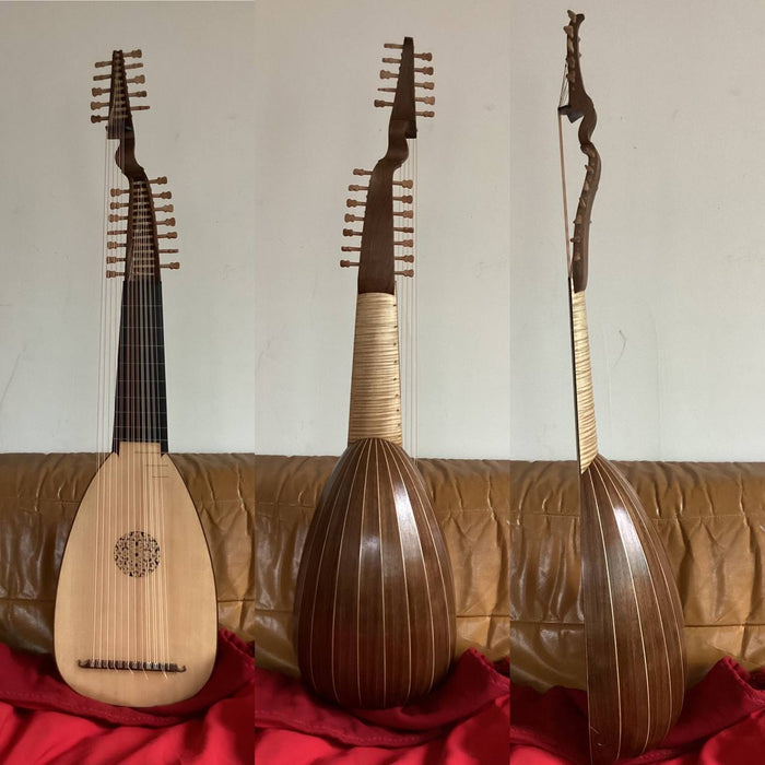 13 Course Baroque Lute after Hoffmann by Matias Crom
