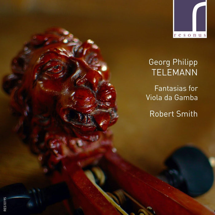 Robert Smith • Telemann: Fantasias for Viola da Gamba (CD)