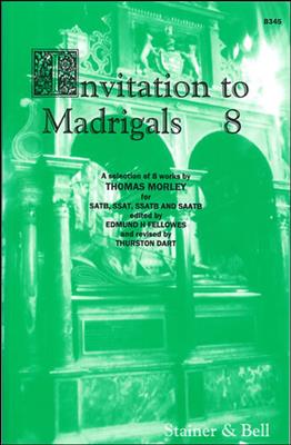 INVITATION TO MADRIGALS BK8 CHOR