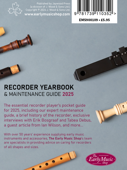 Recorder Yearbook & Maintenance Guide 2025