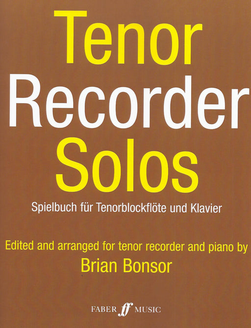 Bonsor (ed.): Tenor Recorder Solos