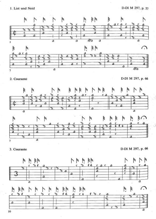 114 Early to Intermediate Pieces for Renaissance Lute