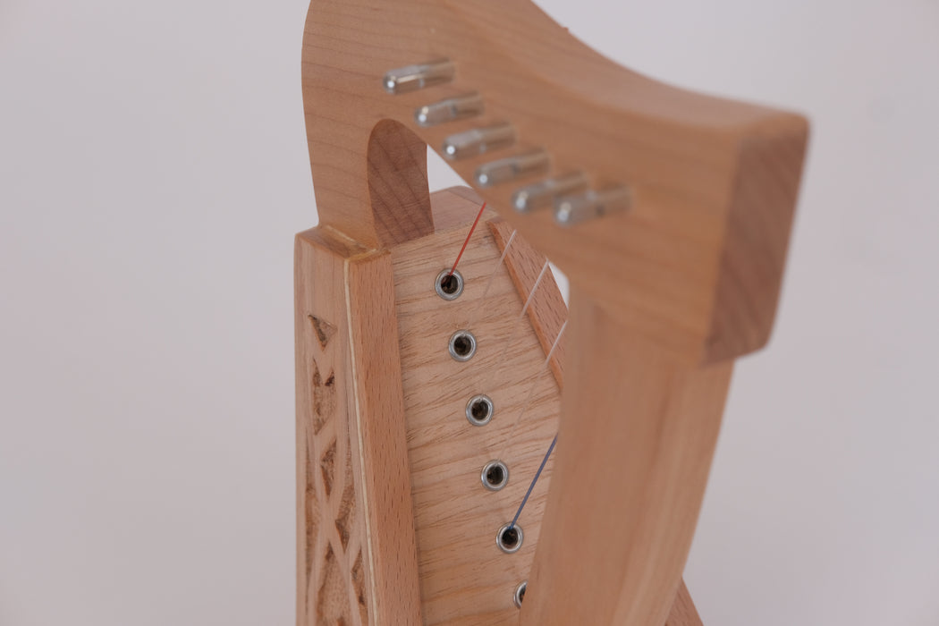 EMS 6 String Knee Harp