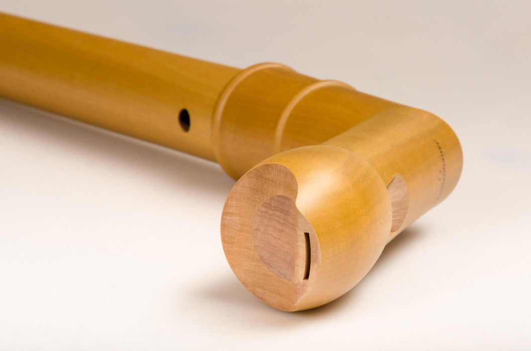 Mollenhauer Knick Canta Tenor Recorder with Double Key in Pearwood