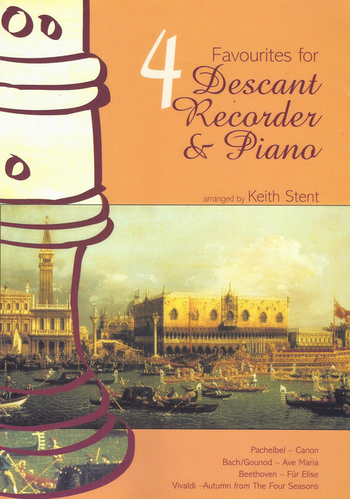 Various: 4 Favourites for Descant Recorder and Piano