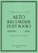 Alto Recorder Duet Book 1