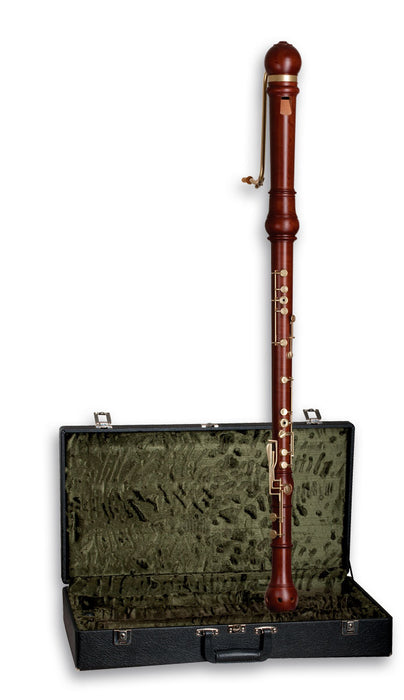 Mollenhauer Denner Great Bass Recorder in Stained Pearwood