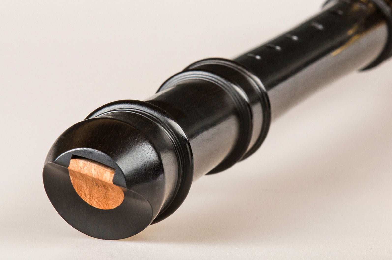 Mollenhauer Modern Soprano Recorder in Grenadilla at Early Music Shop