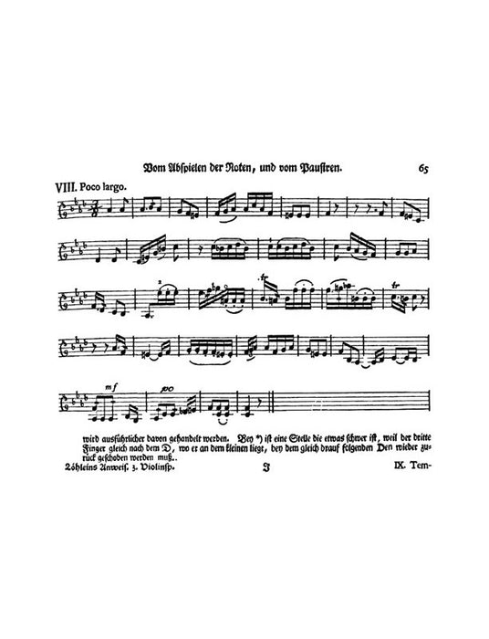 Methods & Treatises Violin Vol. 3 Germany 1600 - 1800