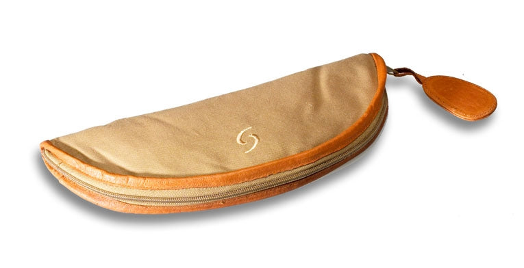 Mollenhauer Cotton/Leather Bag for Sopranino Recorder
