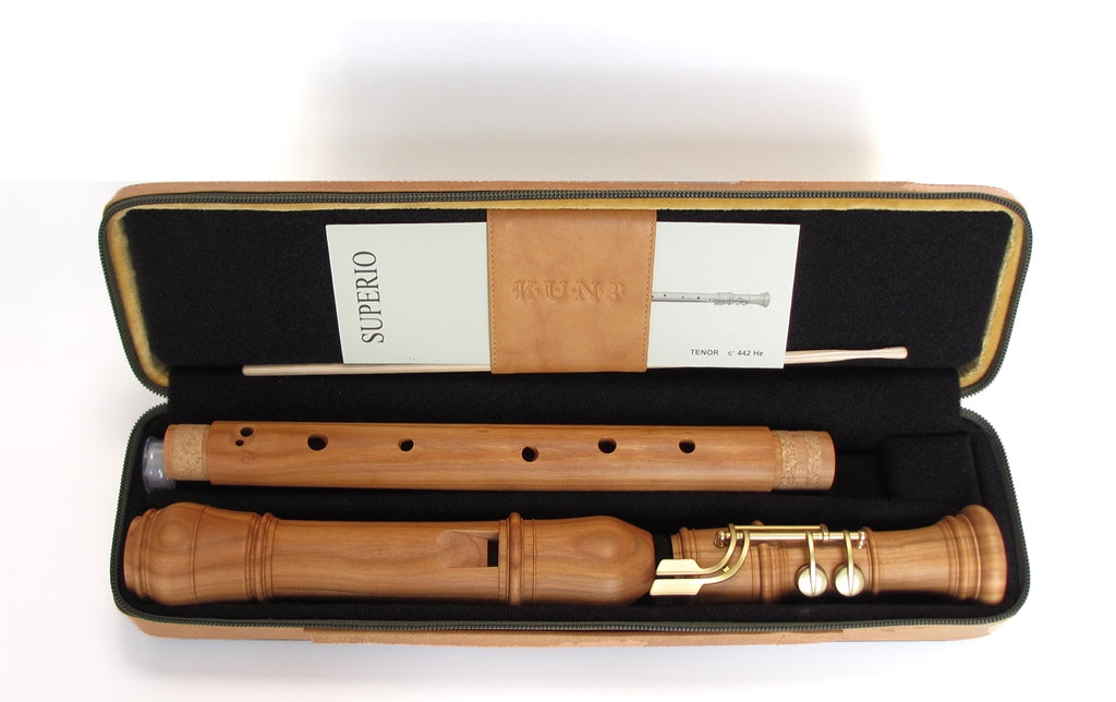 Kung Superio Tenor Recorder in Olivewood