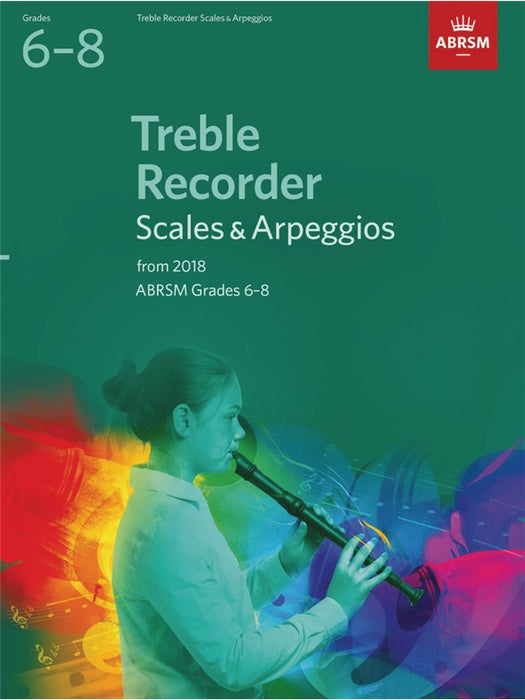 ABRSM: Treble Recorder Scales and Arpeggios Grades 6-8