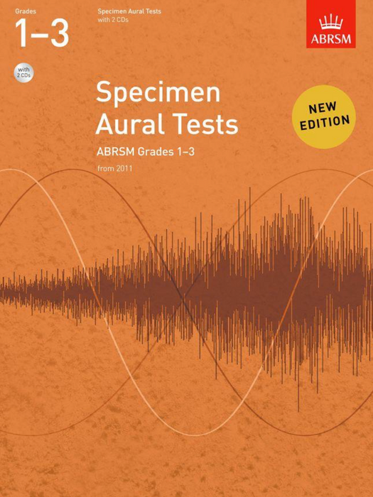 ABRSM Specimen Aural Tests Grades 1-3 (with CDs)