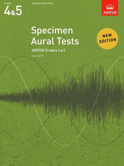 ABRSM Specimen Aural Tests Grades 4-5