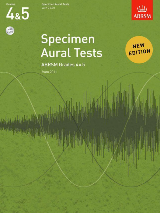 ABRSM Specimen Aural Tests Grades 4-5 (with CDs)