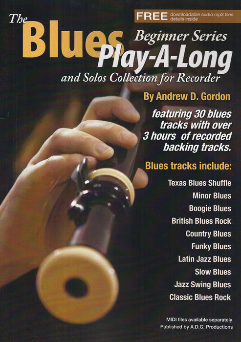 Gordon: The Blues Play-Along and Solos Collection for Recorder