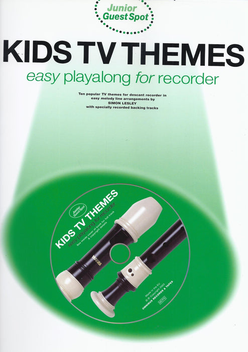 Various: Kids TV Themes - Easy Play-along for Recorder