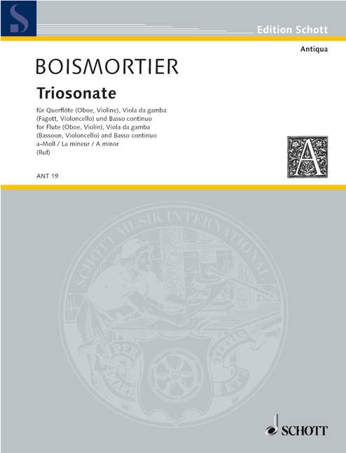Boismortier: Trio Sonata in A Minor Op. 37/5