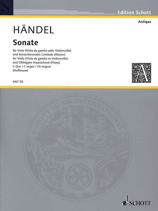 Handel: Sonata in C Major for Viola and Obbligato Harpsichord