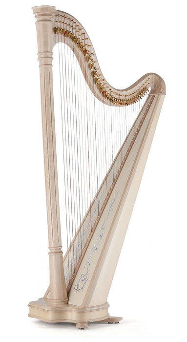 Ana 40 string harp (Gut strings) in natural finish by Salvi