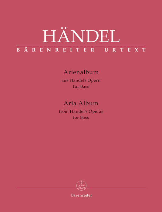 Handel: Aria Album from Handel’s Operas for Bass