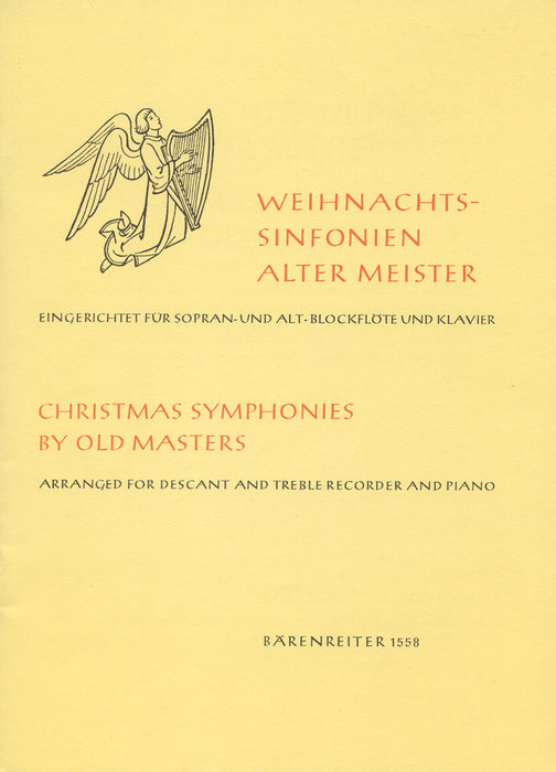 Various: Christmas Symphonies for 2 Recorders and Piano