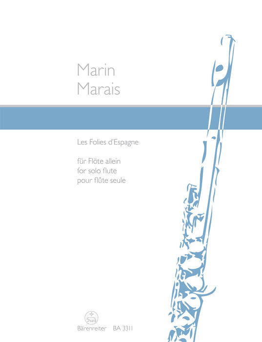 Marais: Les Folies d’Espagne for Flute Solo