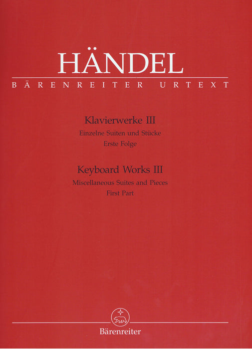 Handel: Keyboard Works, Vol. 3