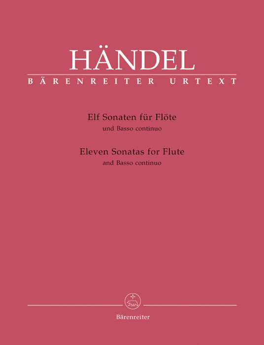 Handel: 11 Sonatas for Flute and Basso Continuo