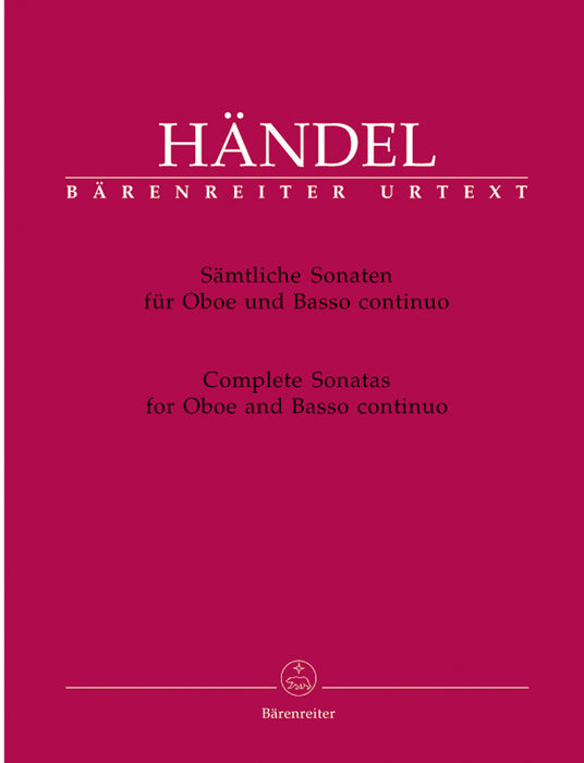 Handel: Complete Sonatas for Oboe and Basso Continuo