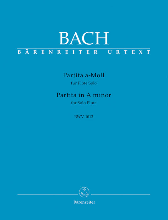 J. S. Bach: Partita in A Minor for Solo Flute BWV1013