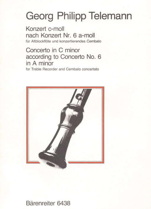 Telemann: Concerto in C Minor for Treble Recorder and Cembalo Concertato