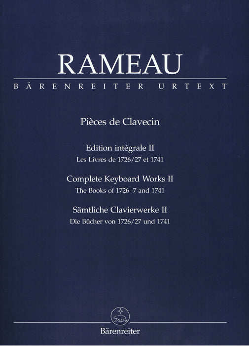 Rameau: Pièces de Clavecin, Vol. II
