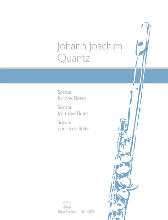Quantz: Sonata for three Flutes