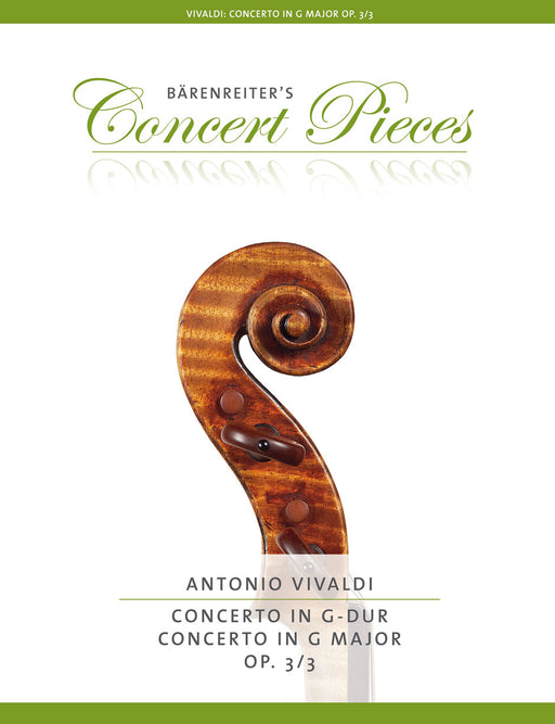 Vivaldi: Concerto in G Major for Violin Op.3/3 - Piano Reduction