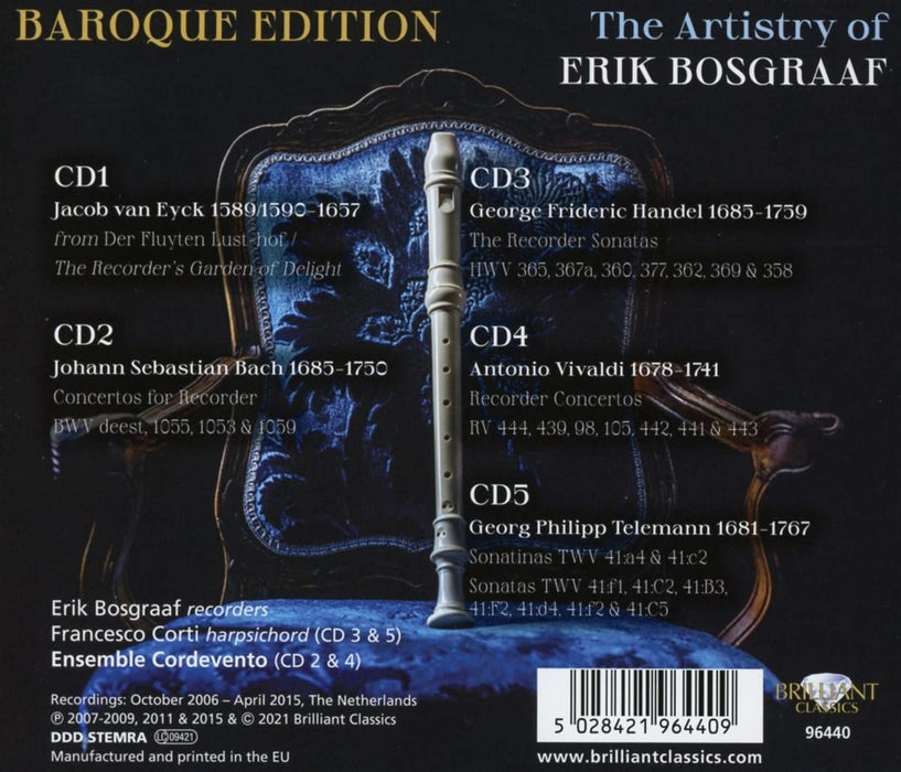 Erik Bosgraaf • Baroque Edition (CD Boxset)