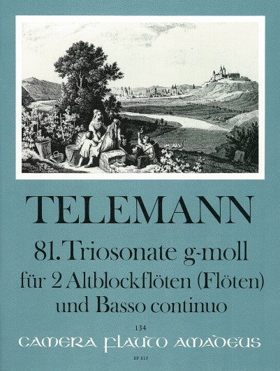 Telemann: Trio Sonata 81 in G minor