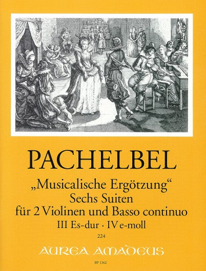 Pachelbel: 6 Suites for 2 Violins and Continuo, Vol. 2