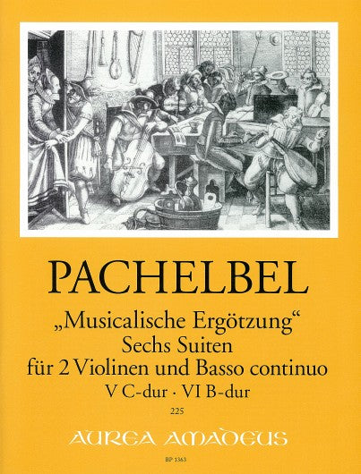Pachelbel: 6 Suites for 2 Violins and Continuo, Vol. 3