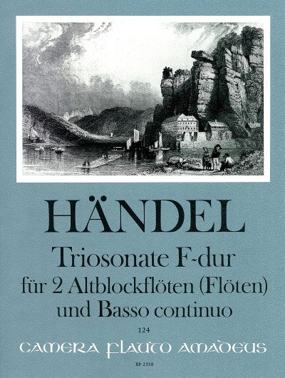 Handel: Trio Sonata in F Major for 2 Treble Recorders and Basso Continuo