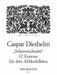 Diethelm: "Silhouettes" - 12 Canons for 3 Treble Recorders