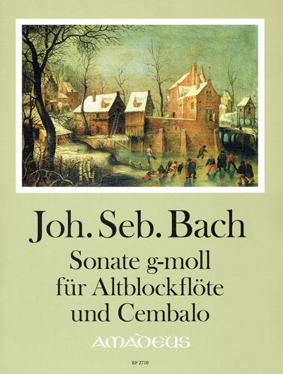 Bach: Sonata in G Minor for Treble Recorder and Harpsichord BWV 527