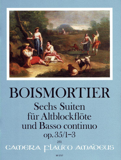 Boismortier: 6 suites op. 35 - Volume I: Suites 1-3