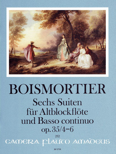 Boismortier: 6 suites op. 35 - Volume II: Suites 4-6