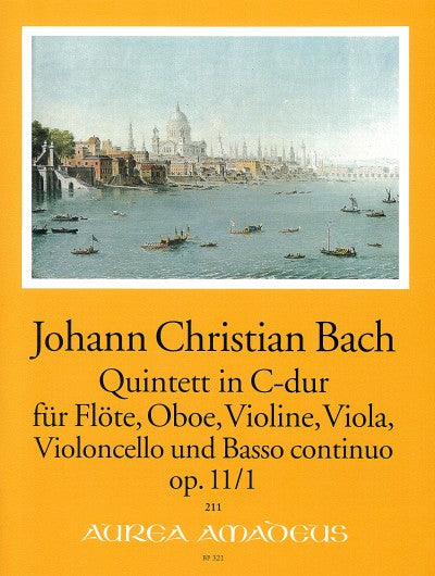 J. C. Bach: Quintet in C Major for Flute, Oboe, Violin, Viola, Violoncello and Basso Continuo