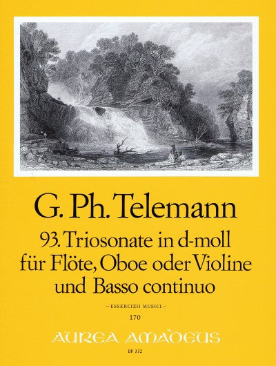 Telemann: Trio Sonata No. 93 in D Minor for Flute, Violin and Basso Continuo